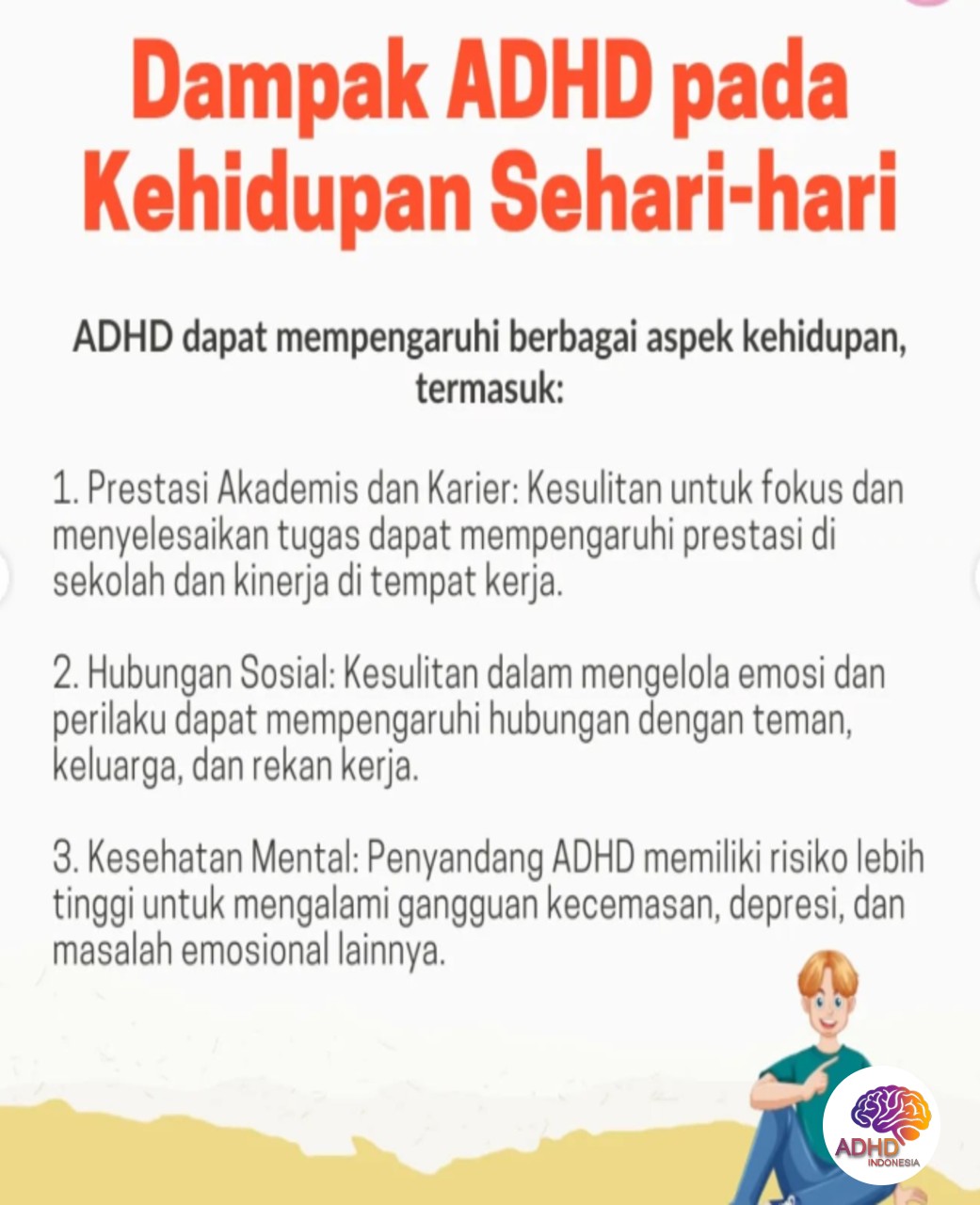 ADHD dan Hubungan Sosial Anak di Lingkungan Sekolah di Kabupaten Tuban