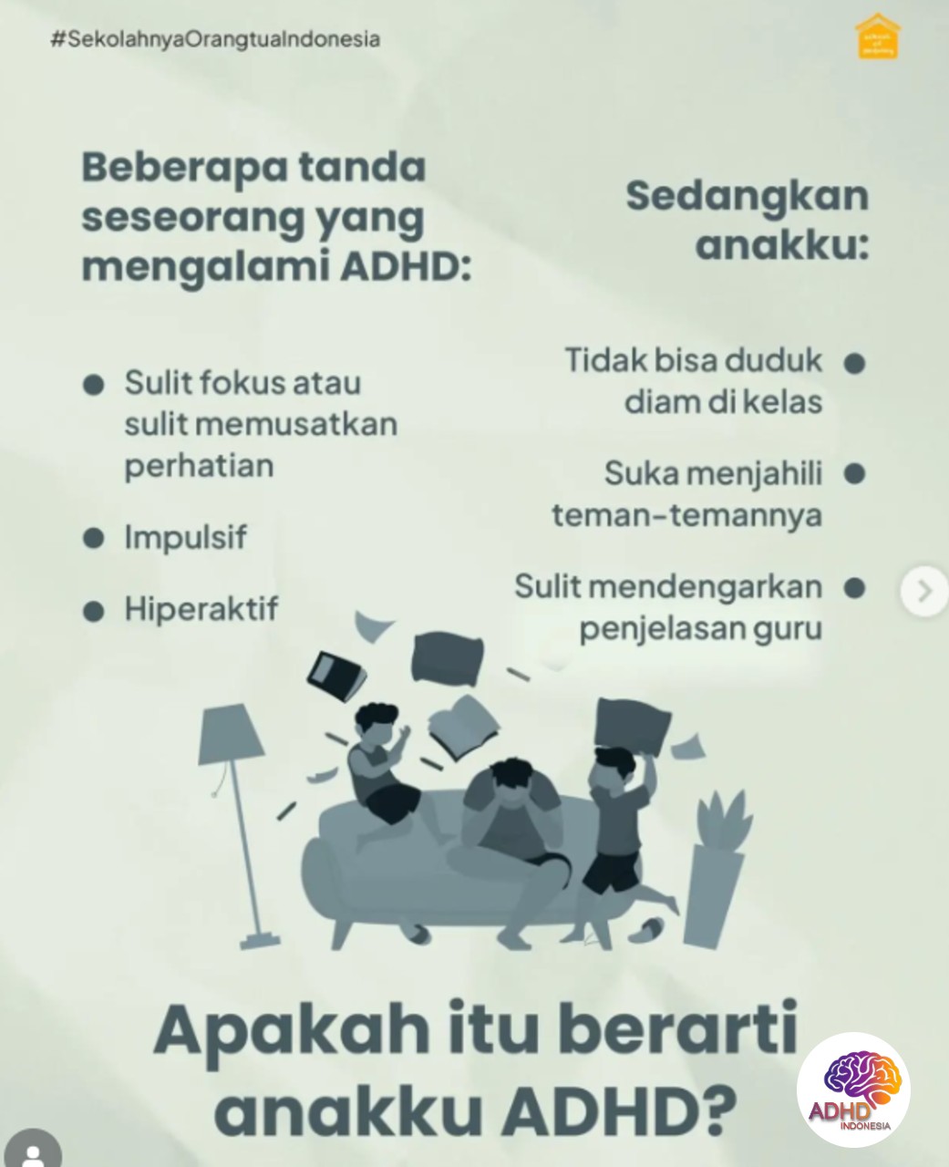 Ciri dan Gejala ADHD pada Anak Usia Dini di Kabupaten Tuban