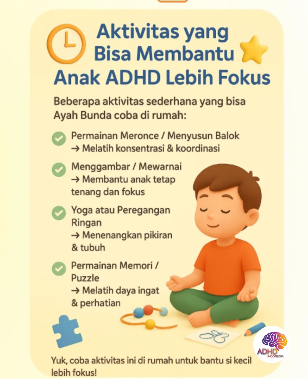 Pendekatan Edukatif yang Tepat untuk Anak ADHD di Kabupaten Tuban