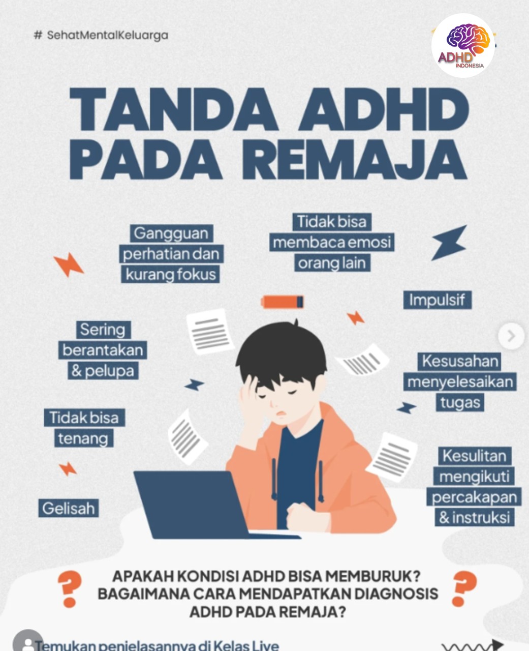 Screening ADHD Non-Diagnostik: Edukasi Awal bagi Orang Tua di Kabupaten Tuban